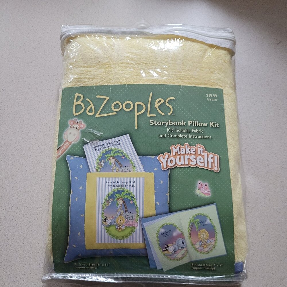 Vintage Bazooples Storybook Pillow Kit - Sweet Dreams 953-5337